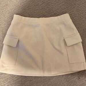 Abercrombie & Fitch Off-White Skort